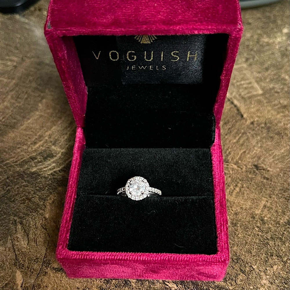 1.5 ct Engagement Ring size 5
